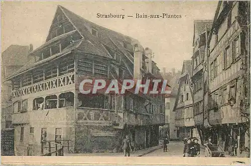 Cartes postales Strasbourg Bain aux Plantes