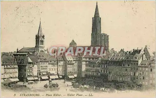 Cartes postales Strasbourg Place Kleber