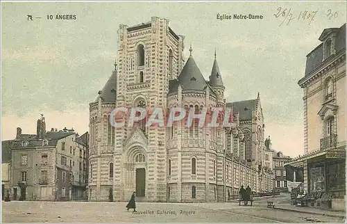 Ansichtskarte AK Angers Eglise Notre Dame