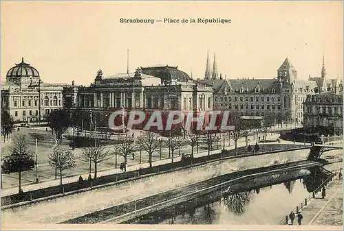 Cartes postales Strasbourg Place de la Republique