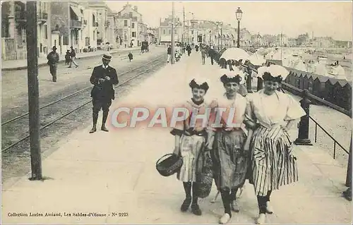 Cartes postales Sablaises Folklore