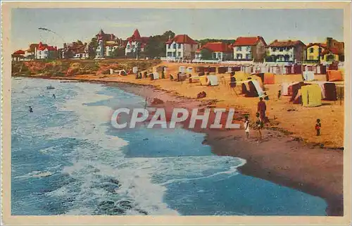 Cartes postales Croix de Vie La plage et les Villas