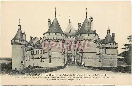 Cartes postales Chaumont L et C Le Chateau Mon hist