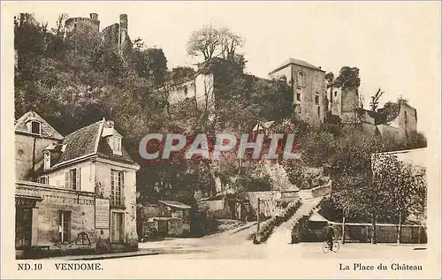 Cartes postales Vendome La Place du Chateau
