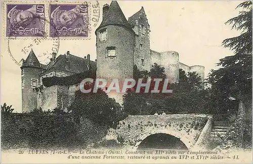 Cartes postales Luynes I et L Le Chateau Ouest