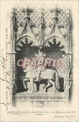 Cartes postales Chateau de Blois Aile de Louis XII