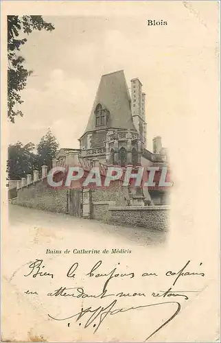 Cartes postales Blois Bains de Catherine de Medicis