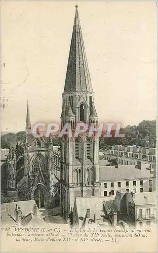 Ansichtskarte AK Vendome L et C Eglise de la Trinite