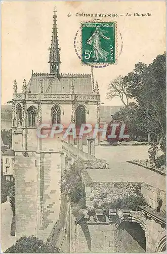 Cartes postales Chateau d'Amboise La Chapelle