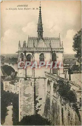 Ansichtskarte AK Amboise La Chapelle Saint Hubert