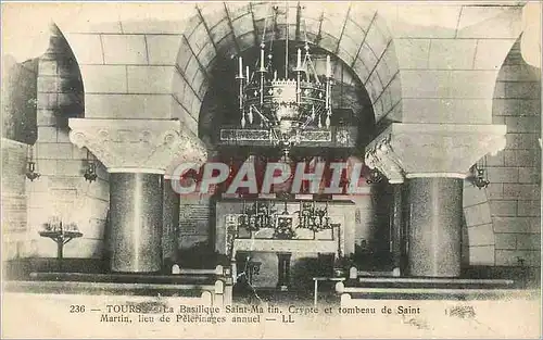 Cartes postales Tours La Basilique Saint Martin