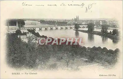 Cartes postales Tours Vue Generale