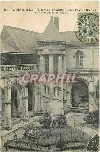 Ansichtskarte AK Tours I et L Cloitre de la Psalette