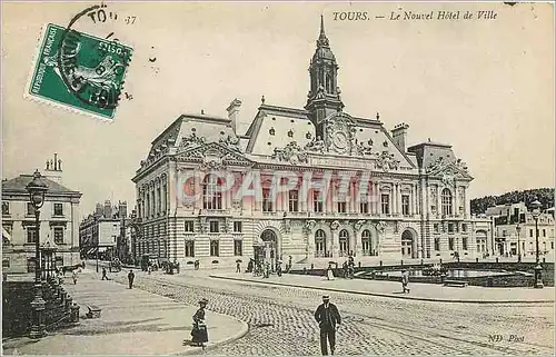 Cartes postales Tours Le Nouvel Hotel de Ville