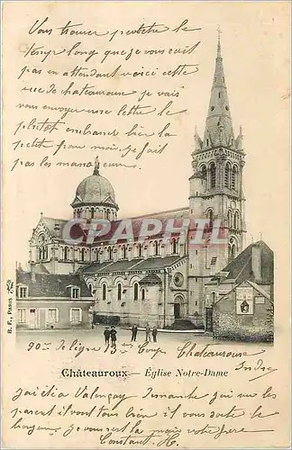 Ansichtskarte AK Chateauroux Eglise Notre Dame