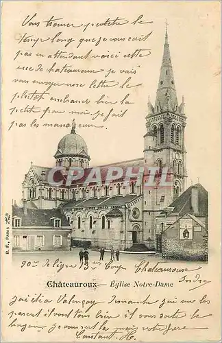 Cartes postales Chateauroux Eglise Notre Dame