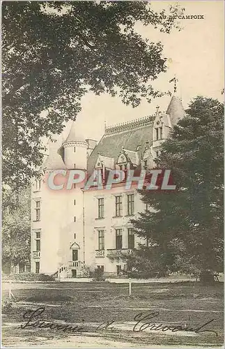 Cartes postales Chateau de Campoix
