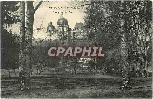 Cartes postales Valencay Le Chateau Vue prise du Parc