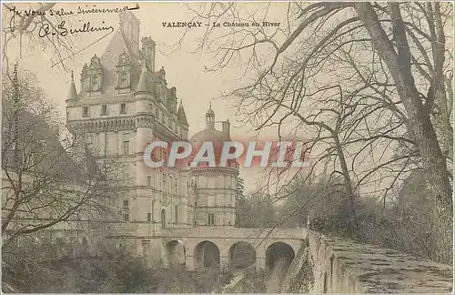 Cartes postales Valencay Le Chateau en Hiver