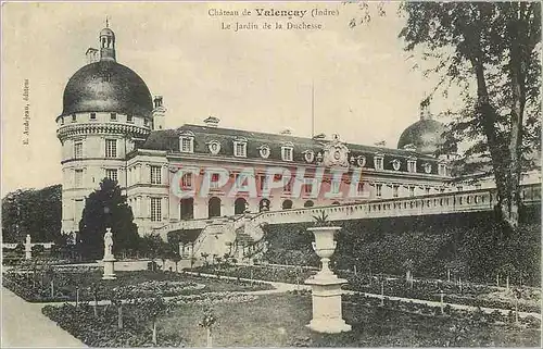 Cartes postales Chateau de Valencay Indre Le Jardin de la Duchesse