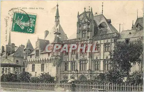 Cartes postales Saumur Hotel de Ville