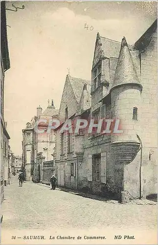 Ansichtskarte AK Saumur La Chambre de Commerce