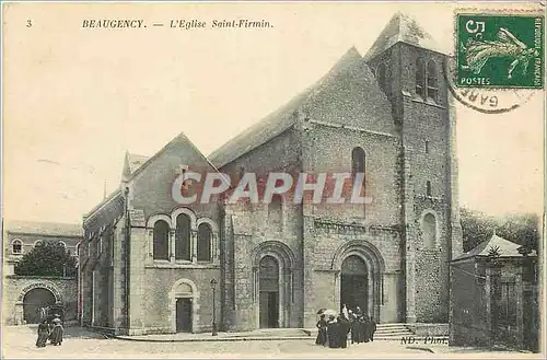 Ansichtskarte AK Beaugency L'Eglise Saint Firmin