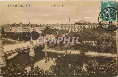 Ansichtskarte AK Strassburg Universitat