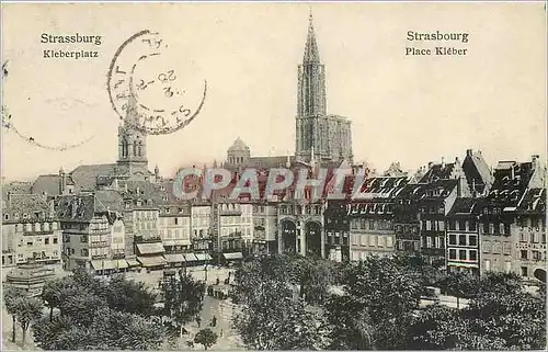 Cartes postales Strasbourg Place Kieber