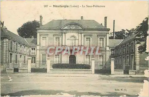 Cartes postales Montargis Loiret La Sous Prefecture