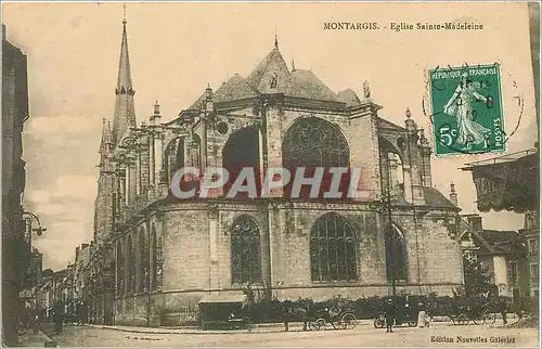 Ansichtskarte AK Montargis Eglise Sainte Madeleine