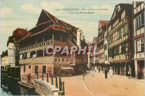 Cartes postales Strasbourg Rue du Bain aux Plantes