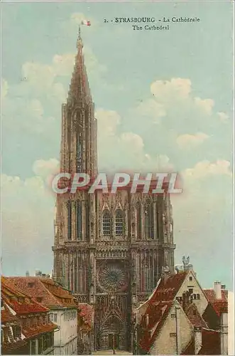 Cartes postales Strasbourg La Cathedrale