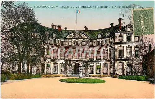 Cartes postales Strasbourg Palais du Commissariat General d'Alsace