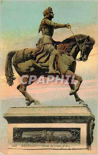 Cartes postales Orleans Statue de Jeanne d'ARc