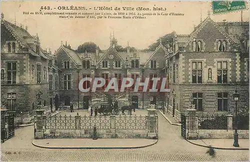 Cartes postales Orleans L'Hotel de Ville