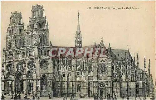 Cartes postales Orleans Loiret La Cathedrale