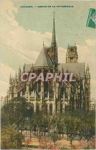 Cartes postales Orleans Abside de la Cathedrale