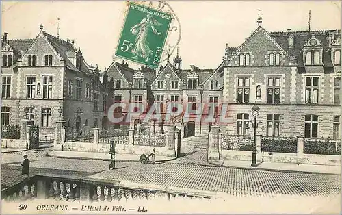 Cartes postales Orleans L'Hotel de Ville