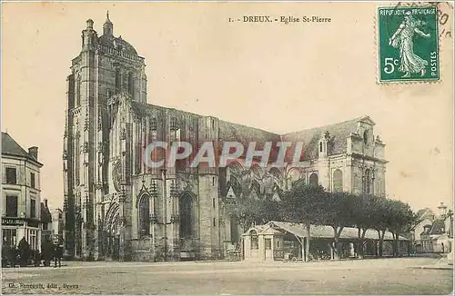 Cartes postales Dreux Eglise St Pierre