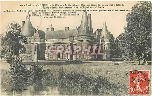 Ansichtskarte AK Environs de Dreux Le Chateau de Maillebois