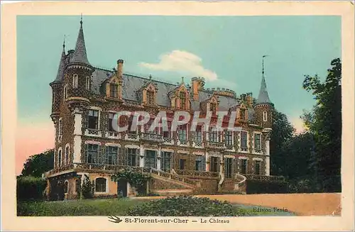 Cartes postales St Florent sur Cher Le Chateau
