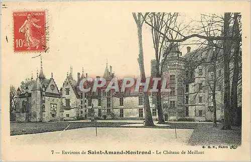 Cartes postales Environs de Saint Amand Montrond Le Chateau de Meillant