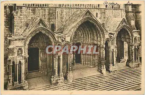 Cartes postales Chartres Eure et Loir Le Portail Nord