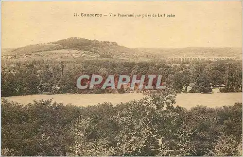 Cartes postales Sancerre Vue Panoramique prise de la Roche