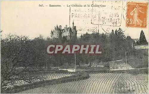 Cartes postales Sancerre Le Chateau et le Casse Cou