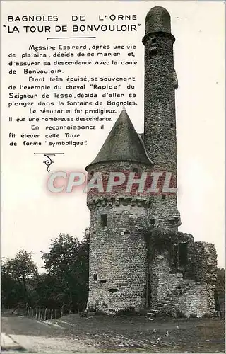 Ansichtskarte AK Bagnoles de l'Orne La Tour de Bonvouloir