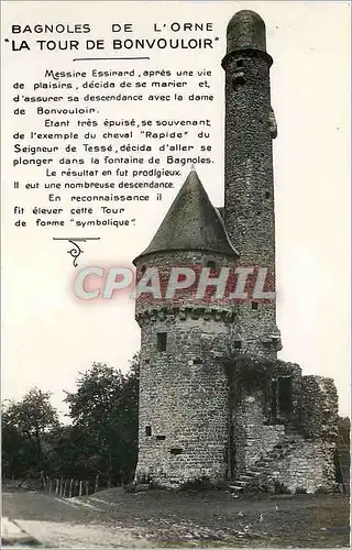 Cartes postales Bagnoles de l'Orne La Tour de Bonvouloir