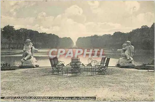 Cartes postales Beloent Le Bassin de Neptune dans le Parc du Chateau