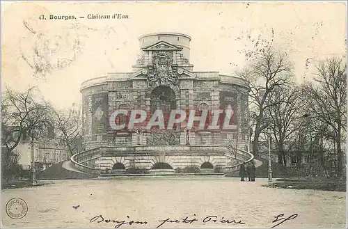 Cartes postales Bourges Chateau d'Eau